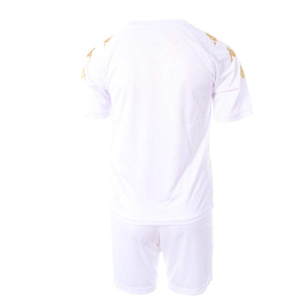 Kappa Marcelo Boy's White Football Kit Photo of the Espace des Marques %store% store - view of %key%