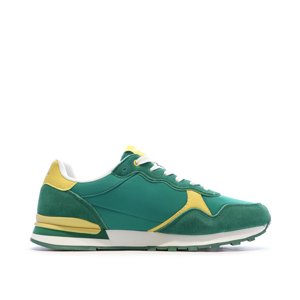 Grün-gelbe Damen-Sneaker von Teddy Smith 120549 Ansicht 2