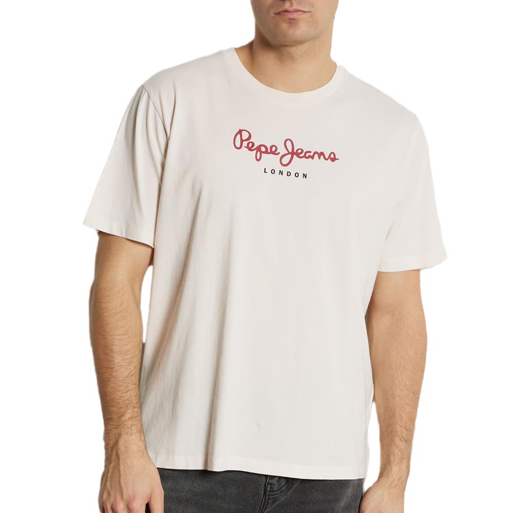 White Men's T-Shirt Pepe jeans Eggo affordable