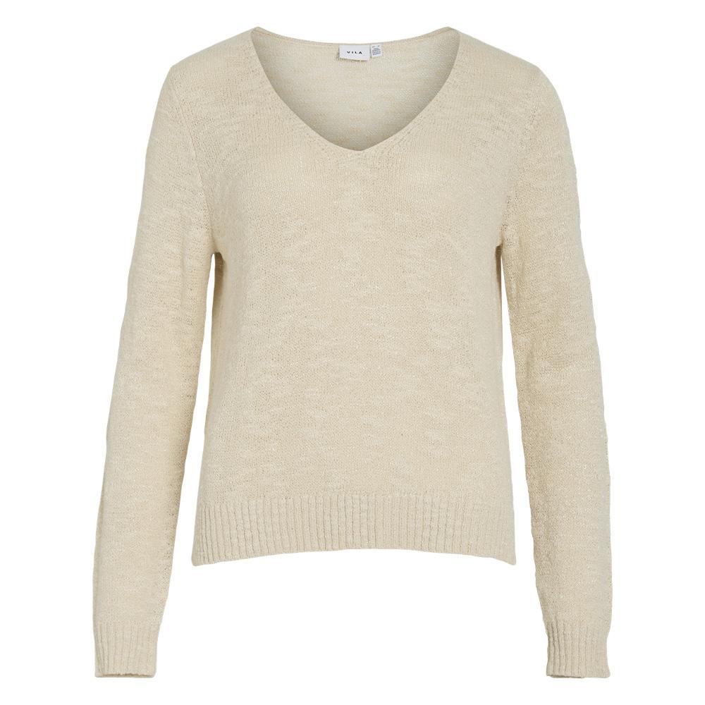 Jersey beige para mujer Only Vipoca barato