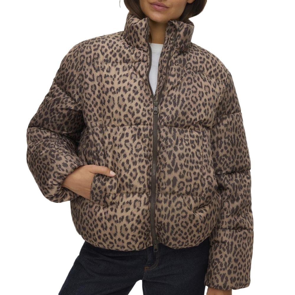 Brown Leopard Coat Vero Moda Parda affordable