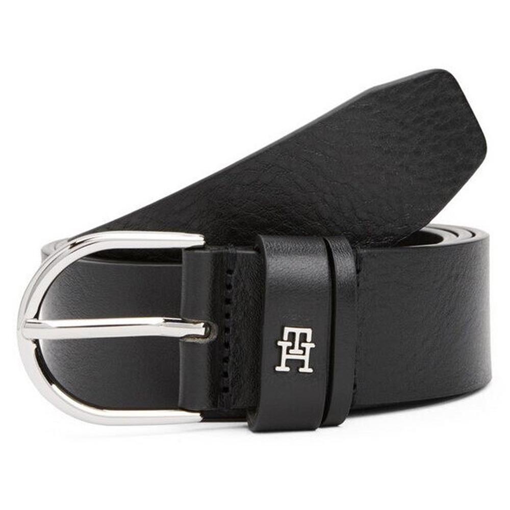 Ceinture Noire Femme Tommy Hilfiger Effortles pas cher