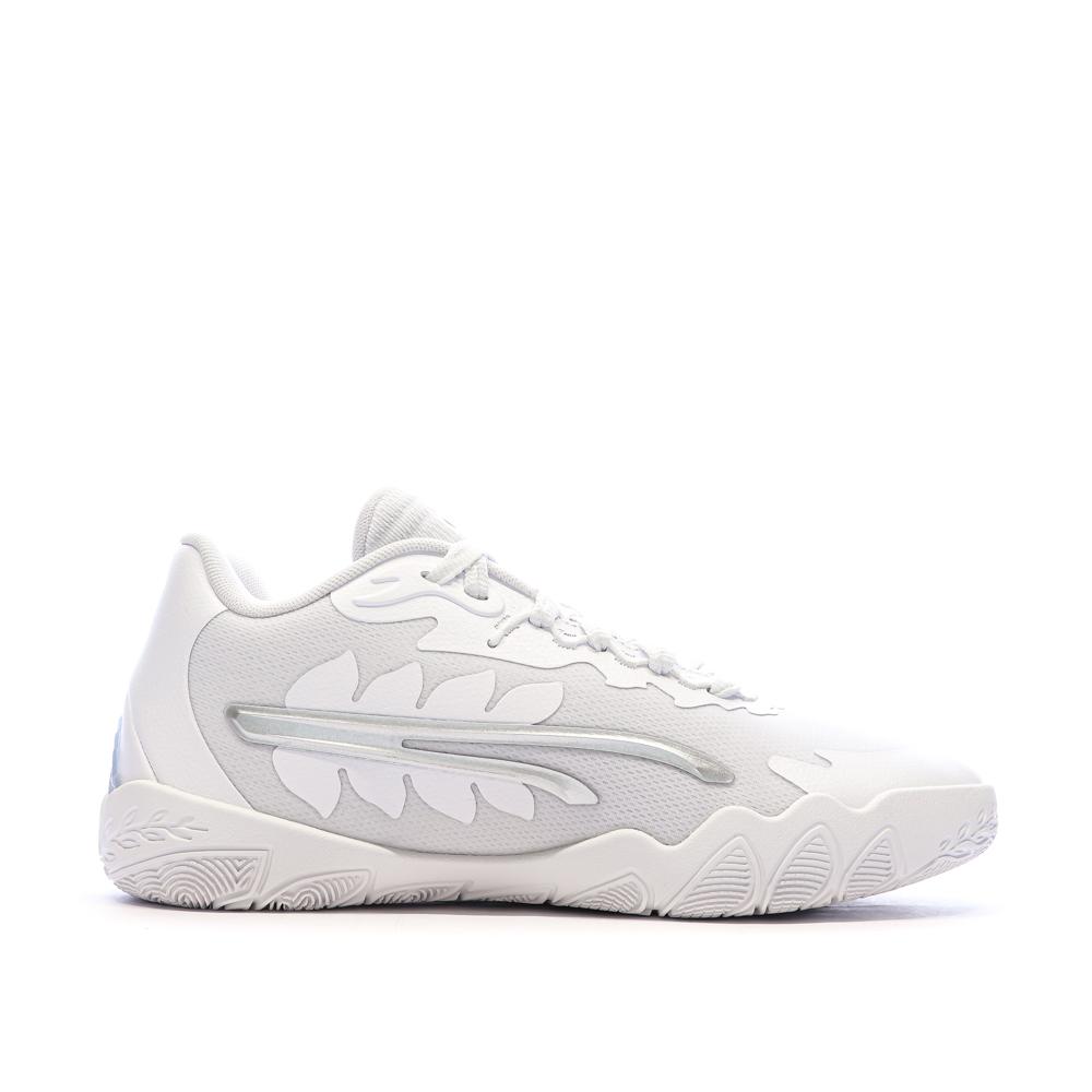 Basketballschuhe Weiß/Blau Herren Puma Stewie 3 Ansicht 2