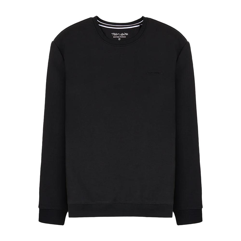 Teddy Smith Snark Men's Black Sweatshirt Photo of the Espace des Marques %store% store - view of %key%