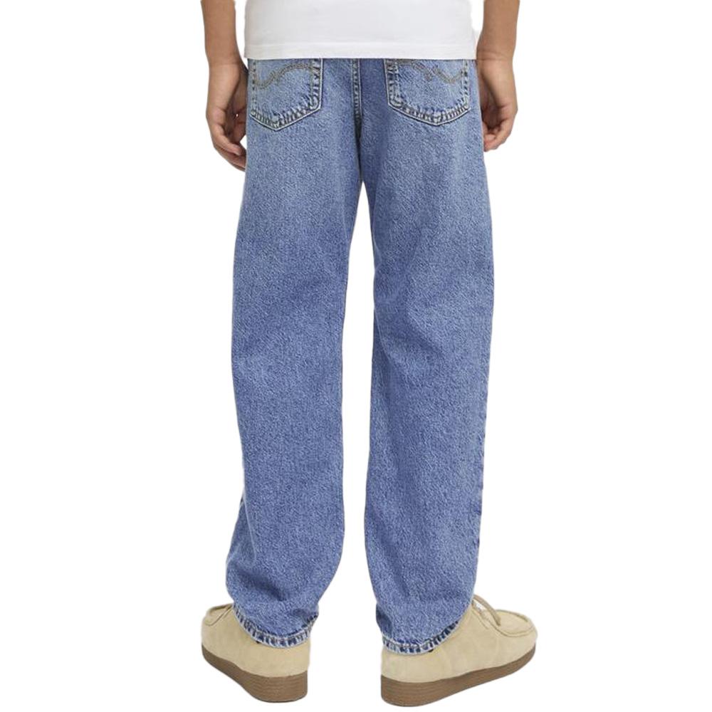 Jean Droit Bleu Garçon Jack & Jones Chris vue 2