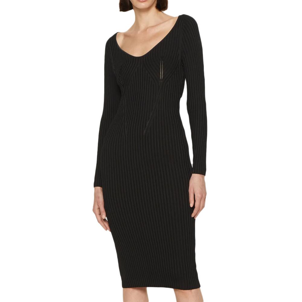 Kleid Schwarz Frau Guess Adele günstig