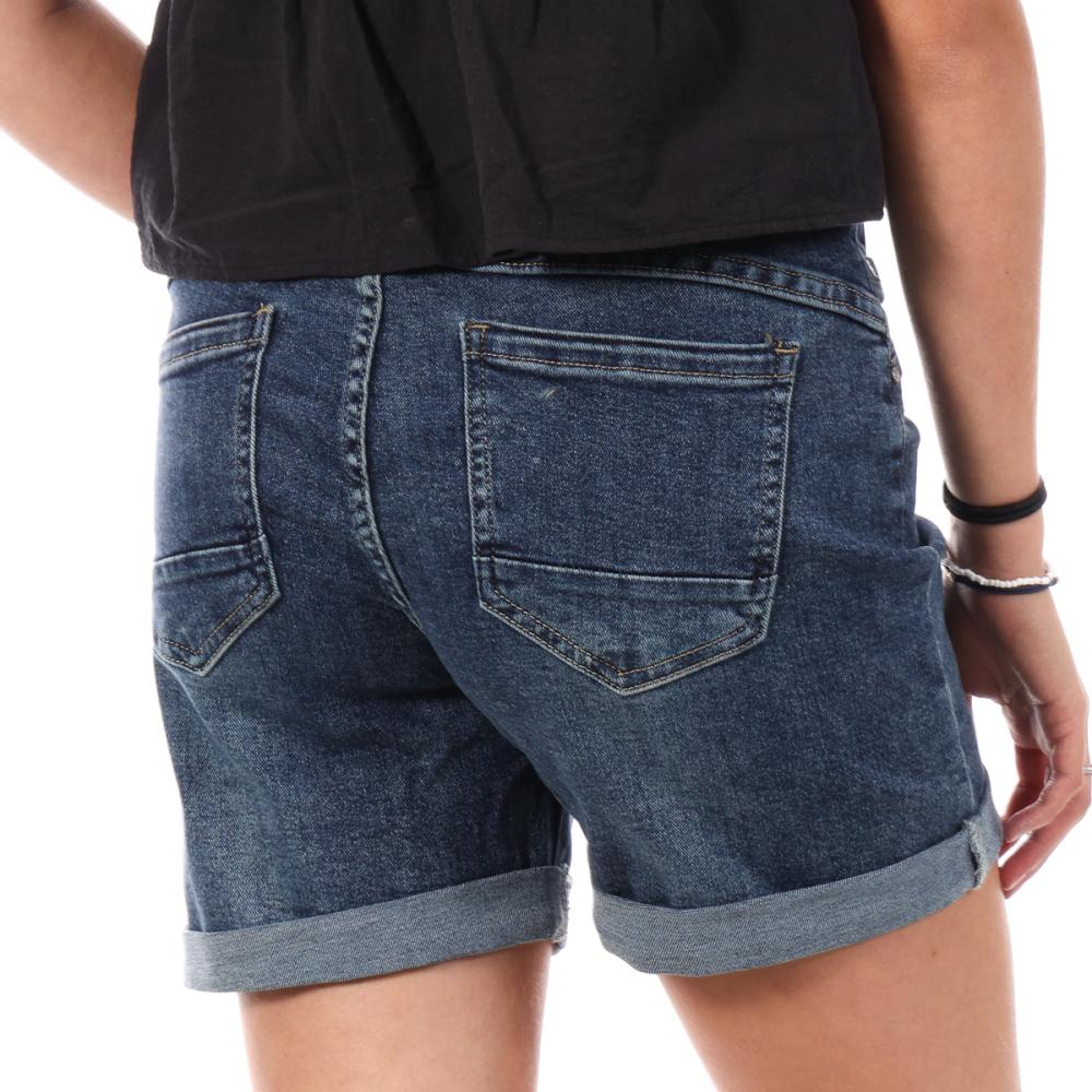 Pantalones cortos Monday Premium 561 Azul Mujer ver 2