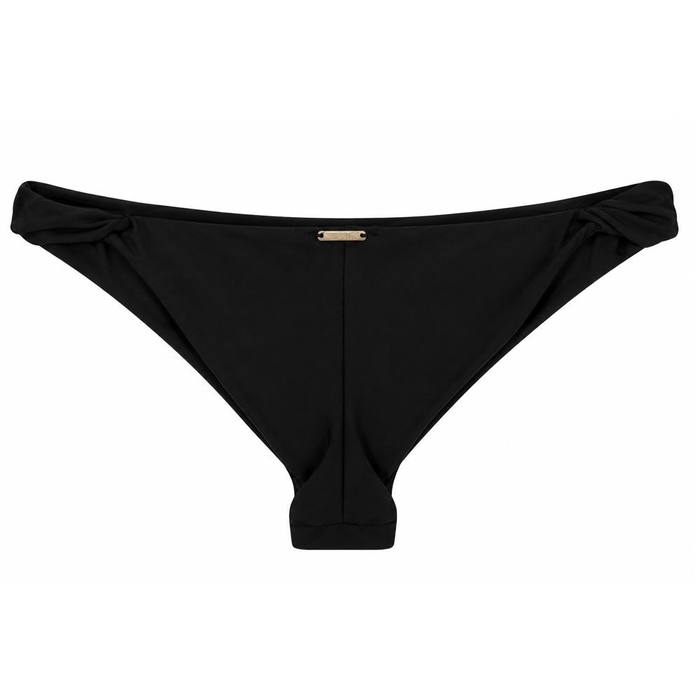 Schwarze Damen-Badehose „Grain de Sable Signature“ Ansicht 2