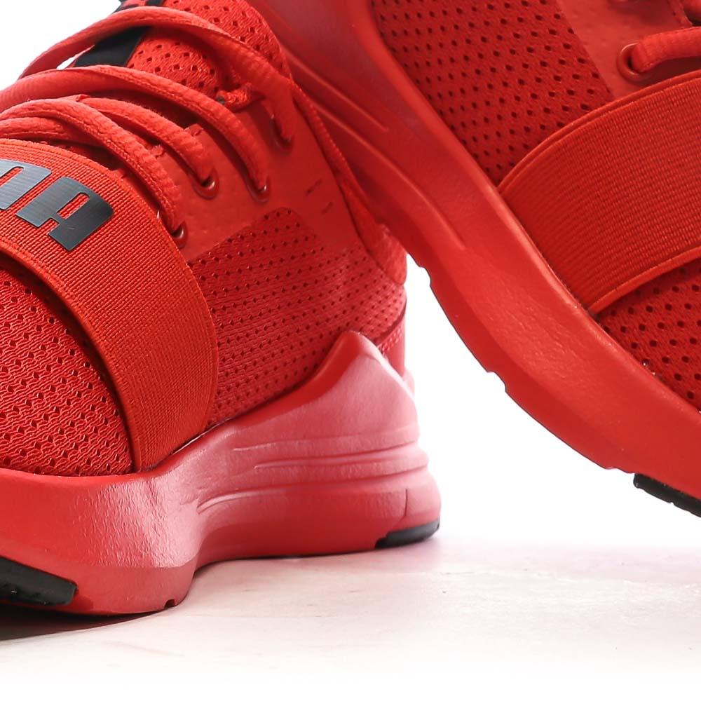 Zapatillas Puma Wired Run Rojo Niño ver 7
