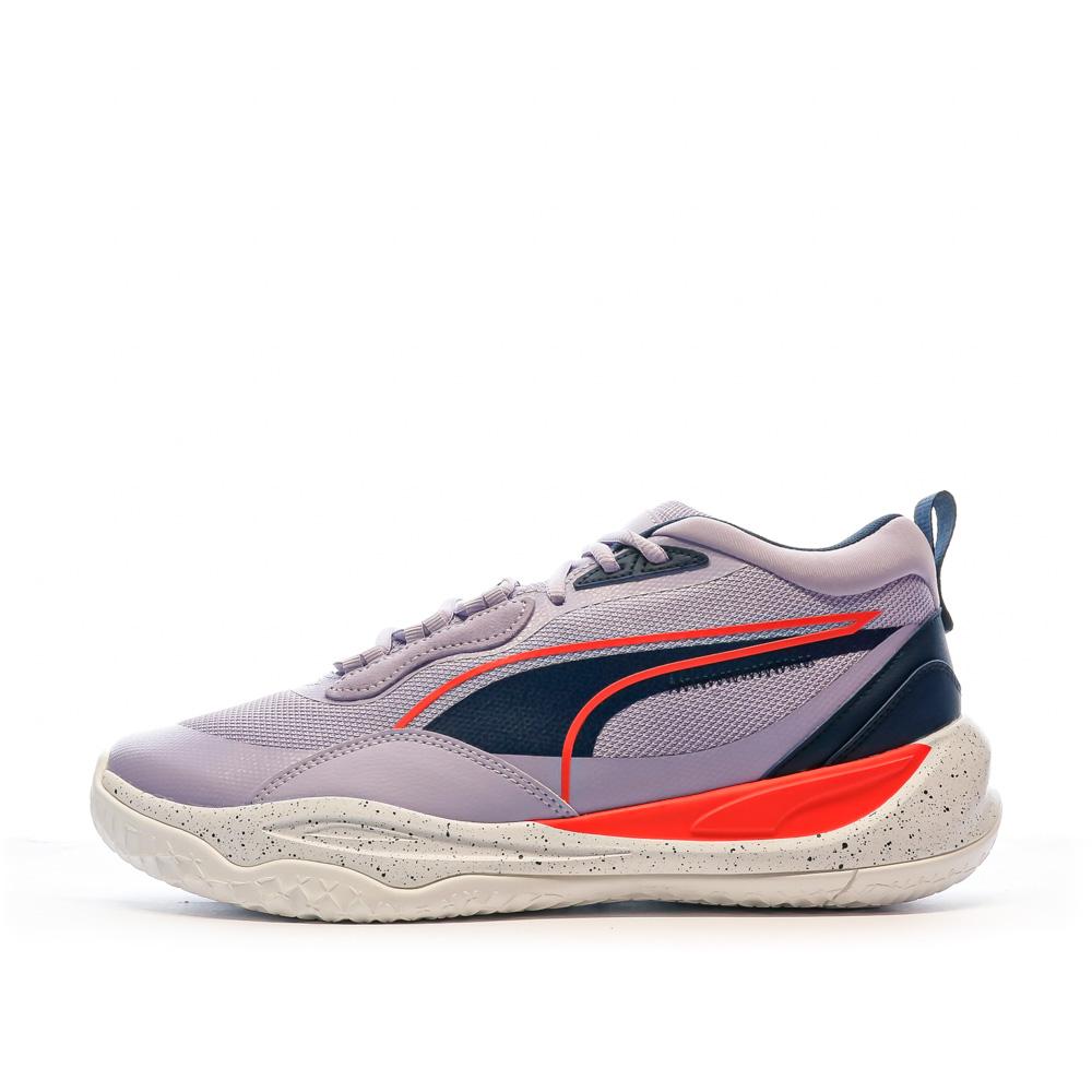 Puma Men's Basketball Shoes Purple 377576-04 affordable