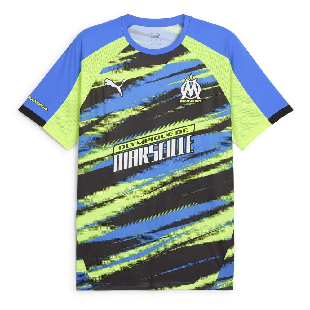 OM Maillot Faster Azul/Amarillo/Negro Hombre Puma 24/25 barato