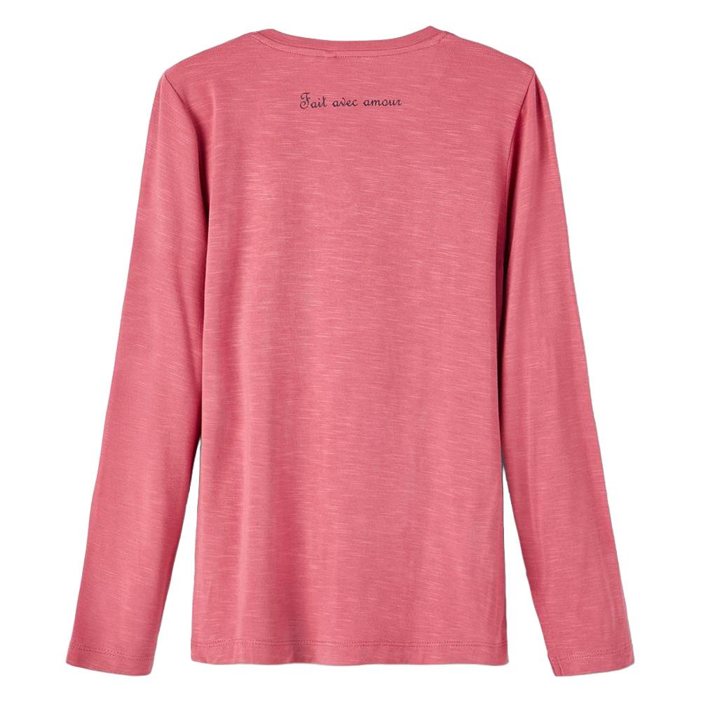 Camiseta rosa para niña «Name it ROCK» ver 2