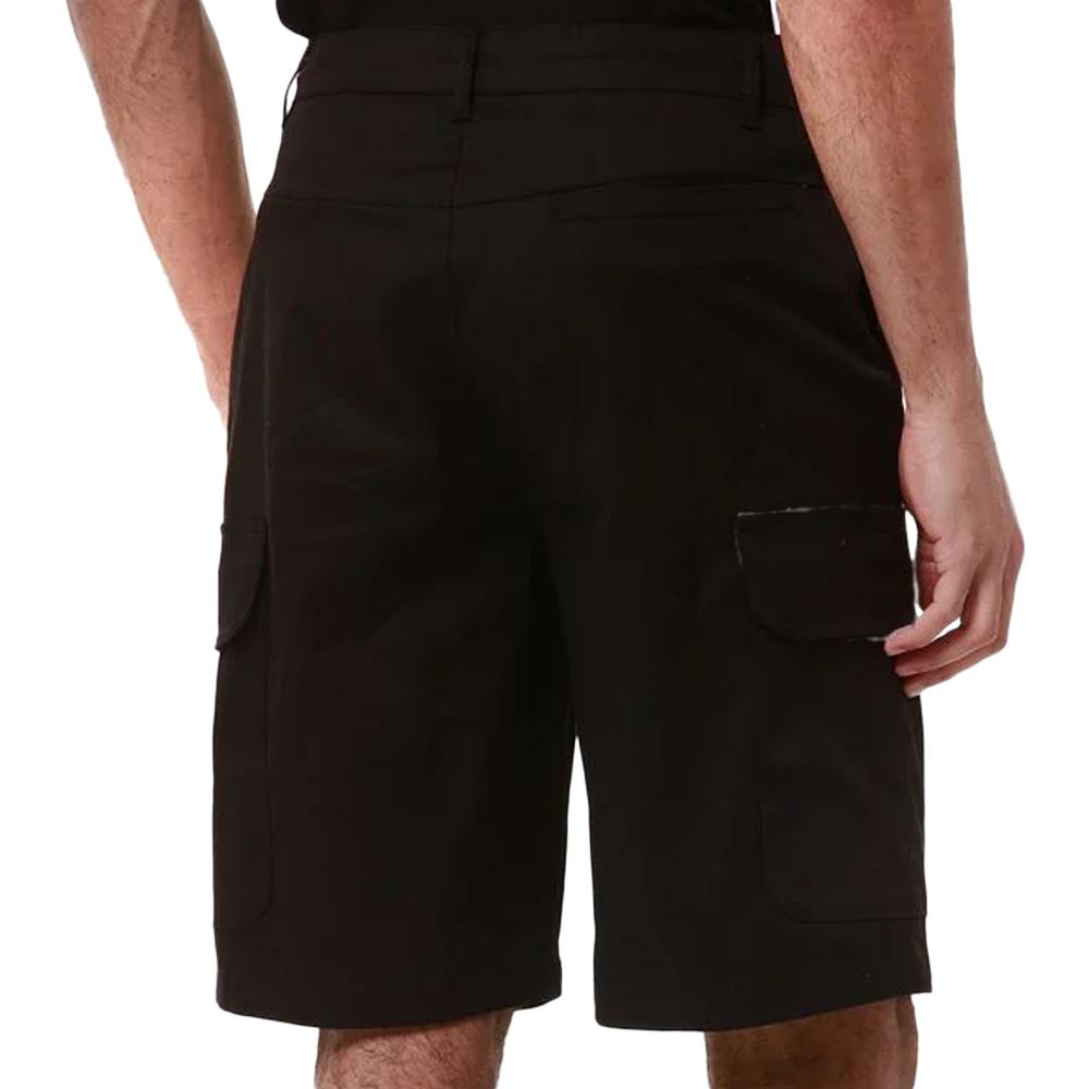 Pantalón Corto Kappa Aidipy Negro, Hombre ver 2