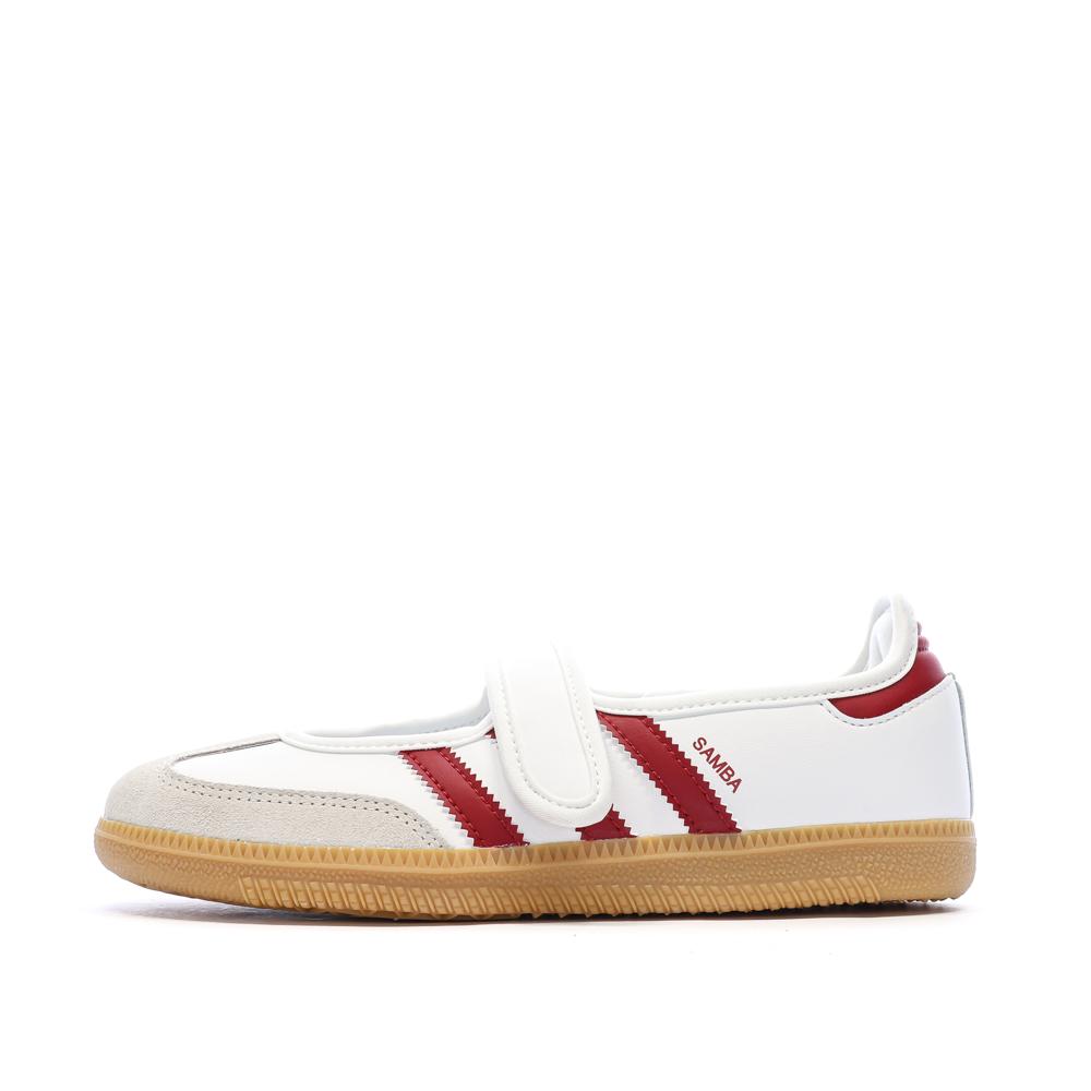 SAMBA JANE White/Red Adidas Trainers affordable