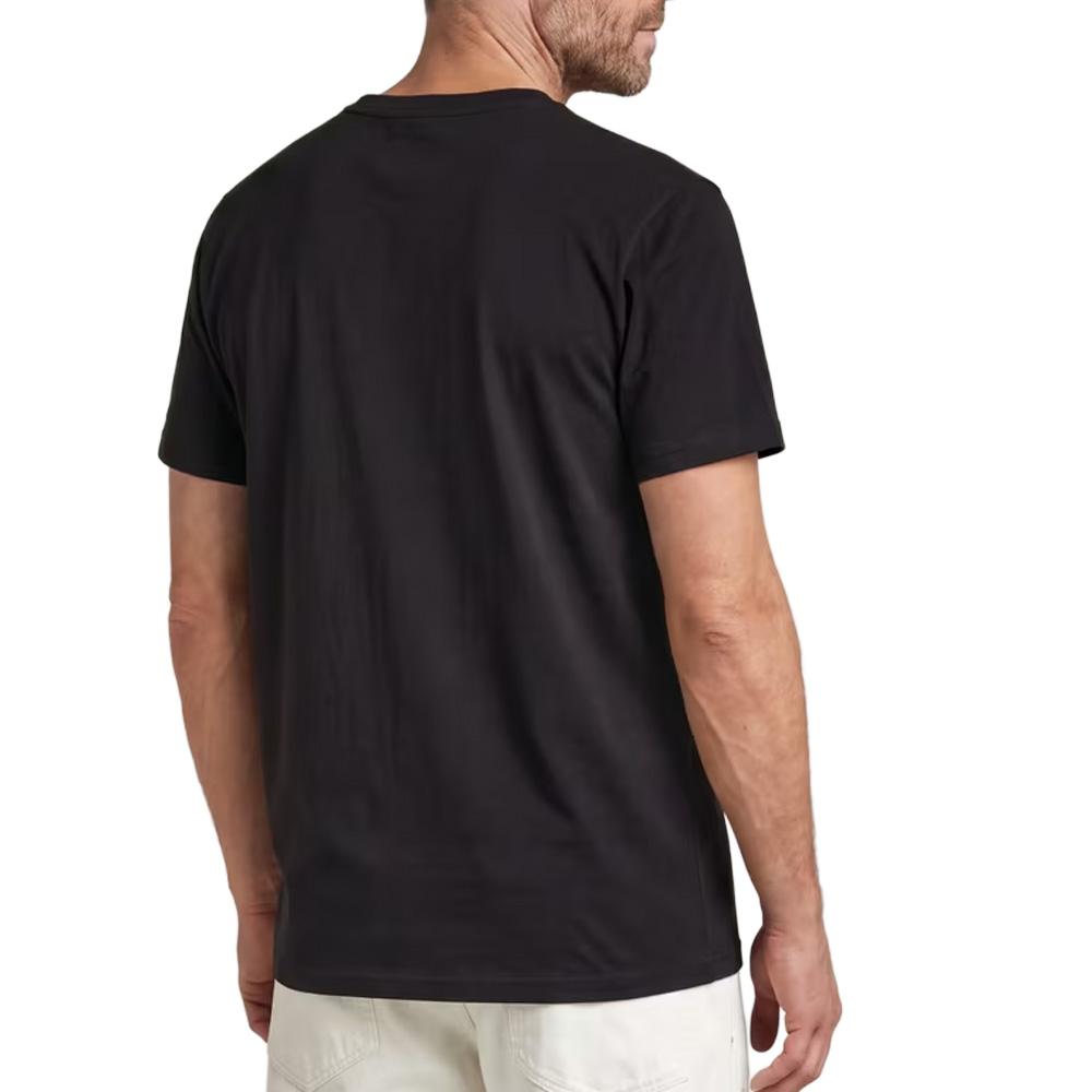 Schwarzes Herren-T-Shirt G-Star Raw Chestes Ansicht 2