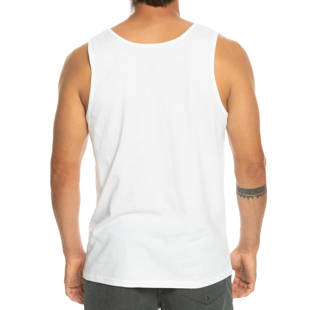 Weißes Quiksilver Betweenthelines Herren-T-Shirt Ansicht 2