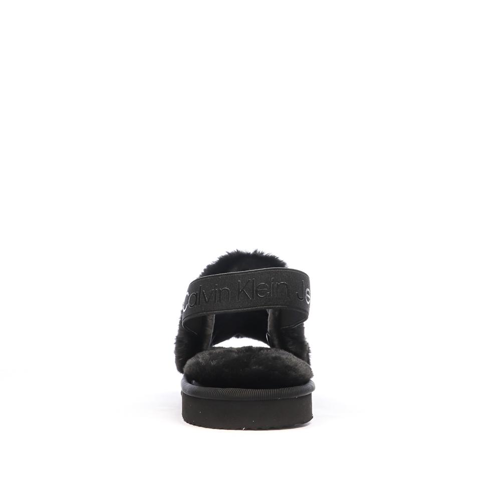 Schwarze Steppschuhe Frau Calvin Klein Jeans Home Ansicht 3