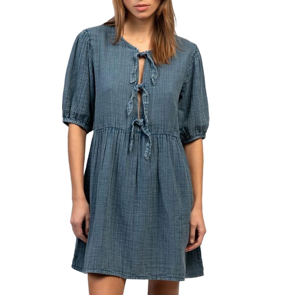Robe Bleue Femme An'ge Mia pas cher