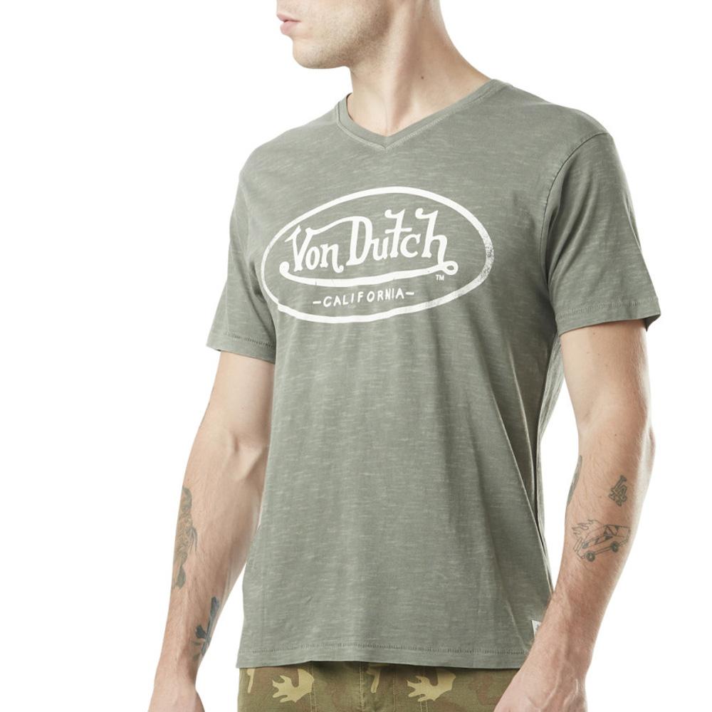 Camiseta Von Dutch TYRON, caqui/beige, hombre barato