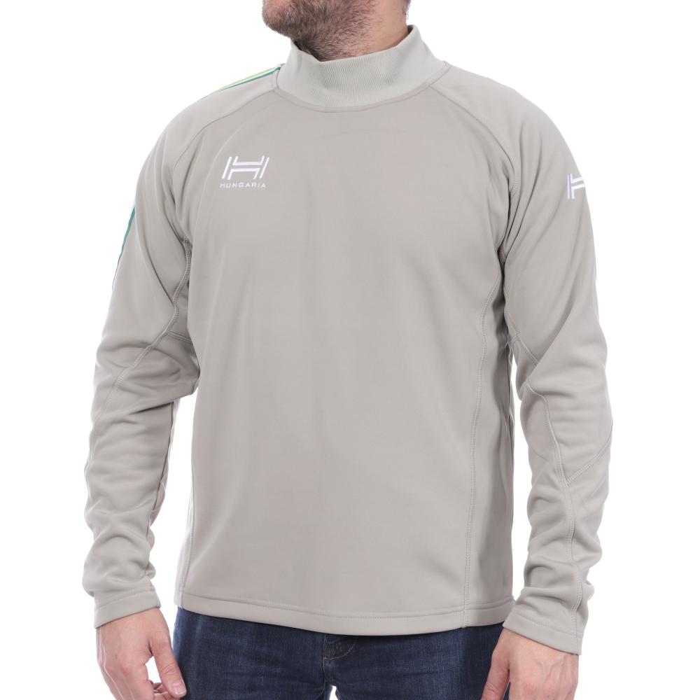 Sudadera Hungaria Training Pro 15 gris/verde para hombre barato