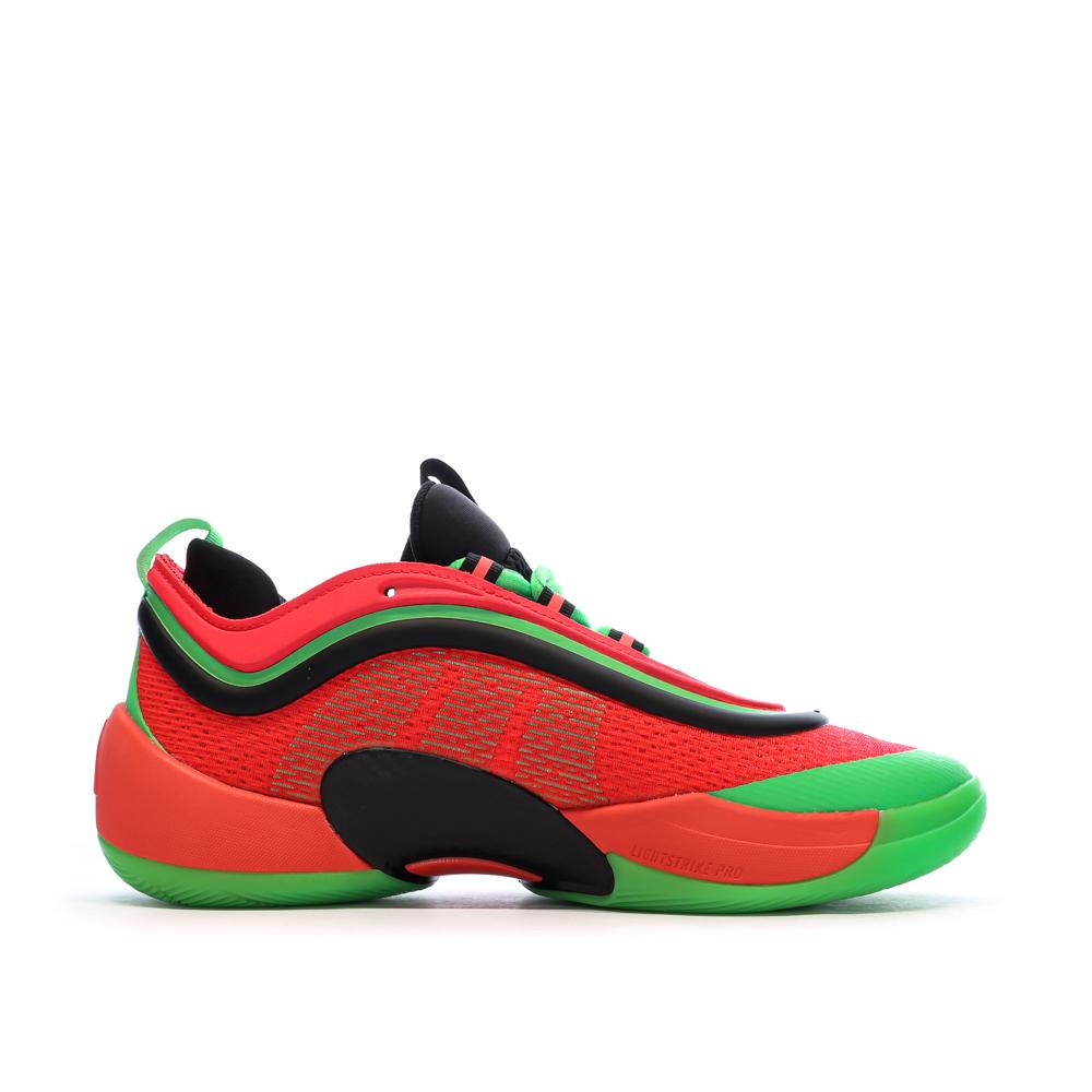 Zapatillas de baloncesto Adidas D.o.n. Rojo/Verde, Hombre ver 2