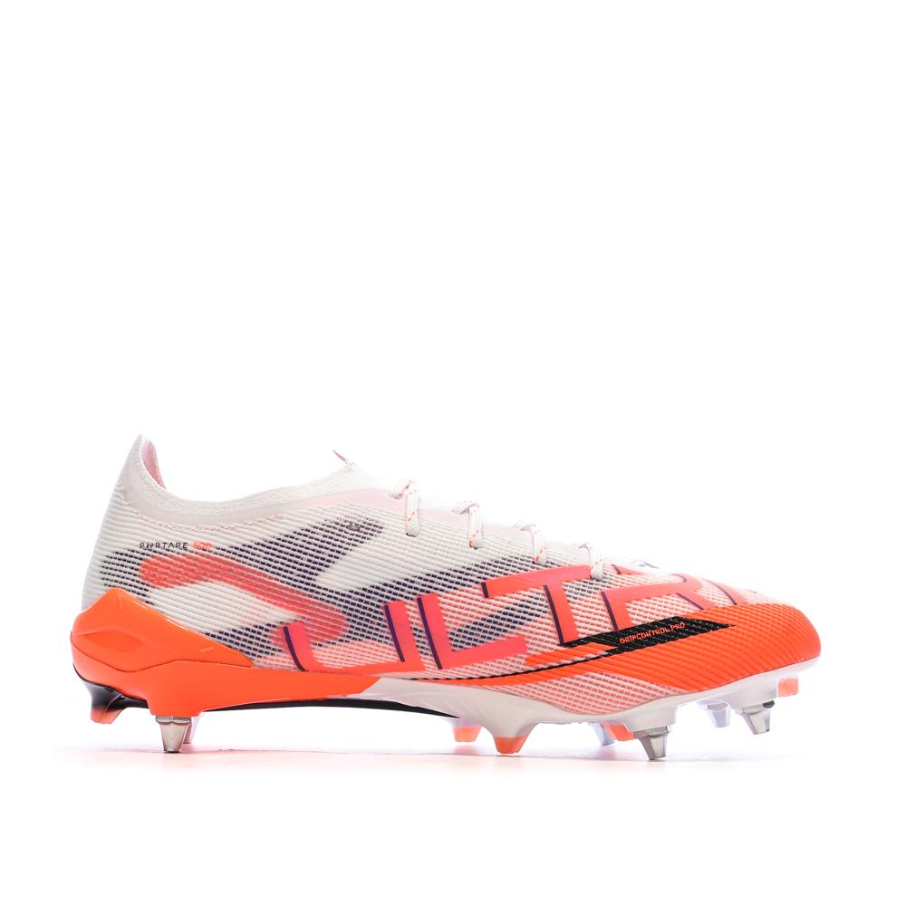 Chaussures de football Blanches/Orange Homme Puma Ultra 5 Ultimate 108343 Photo of the Espace des Marques %store% store - view of %key%