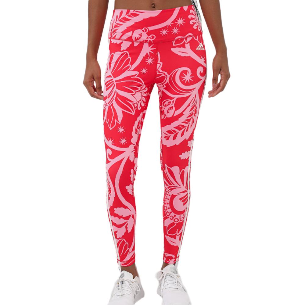 Leggings Rot/Pink Damen Adidas Farm günstig