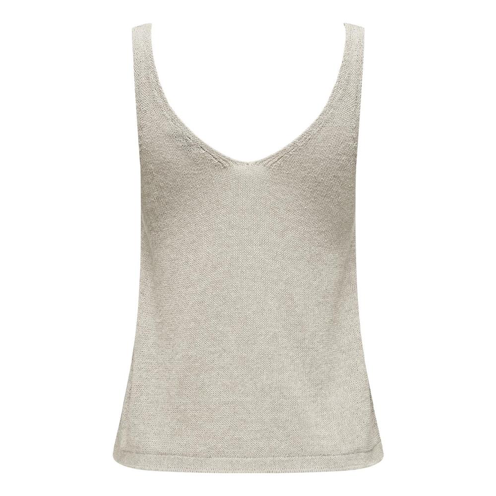 Beigefarbenes Tanktop Frau JDY 15315036 Ansicht 2
