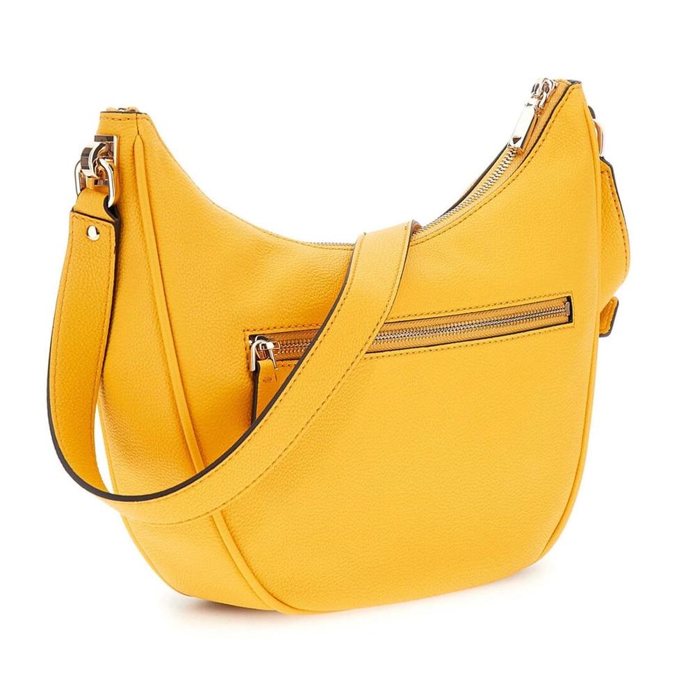 Sac à bandoulière Jaune Femme Guess Shoulder vue 2