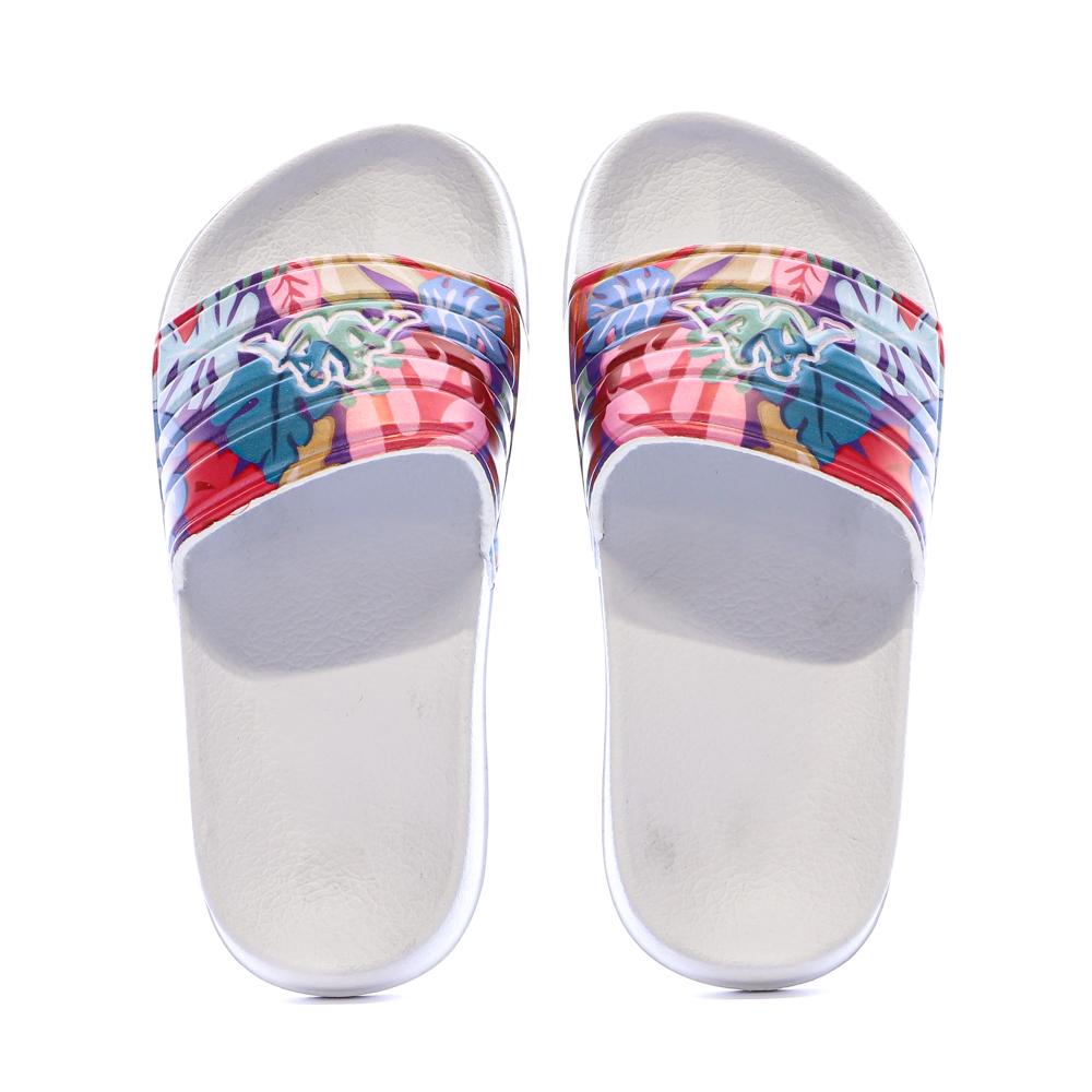 Kappa Logo Sarty 2 Girls' White Floral Sandals Photo of the Espace des Marques %store% store - view of %key%