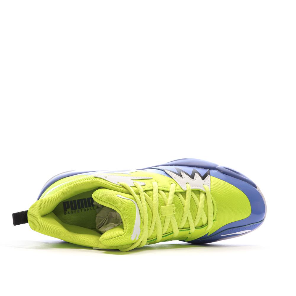 Sneaker-Schuhe Blau/Gelb Mann Puma Genetics Ansicht 4