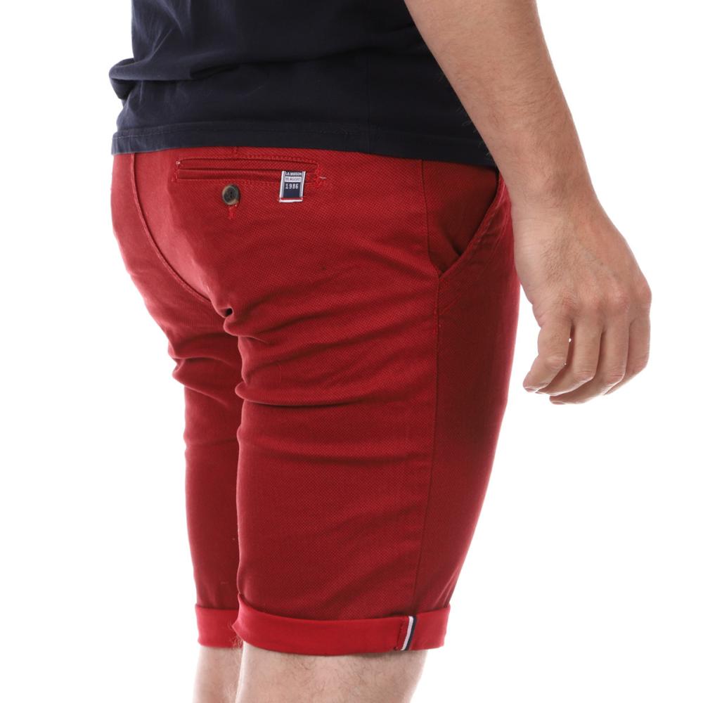 Shorts Rot Herren La Maison Blaggio Varen Ansicht 2