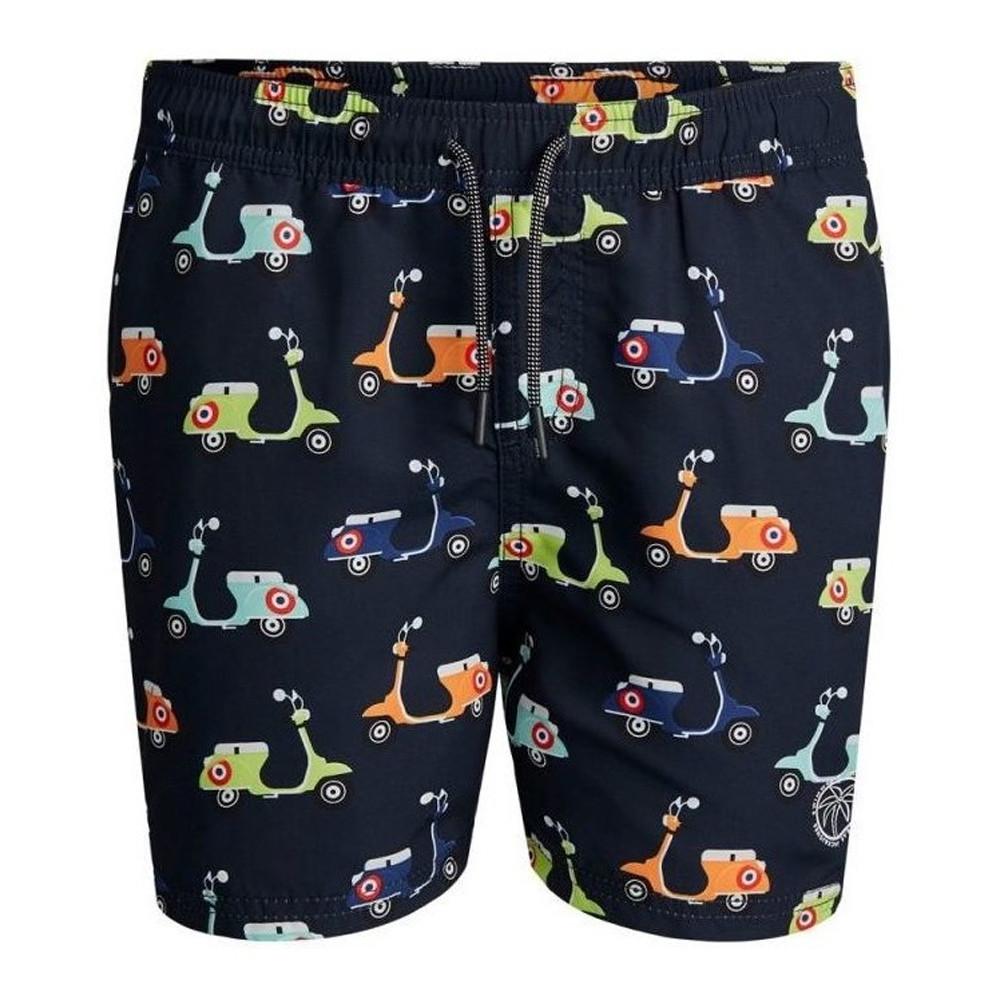 Schwarzer Herren-Badeanzug von Jack & Jones, Modell „Haruba“ günstig