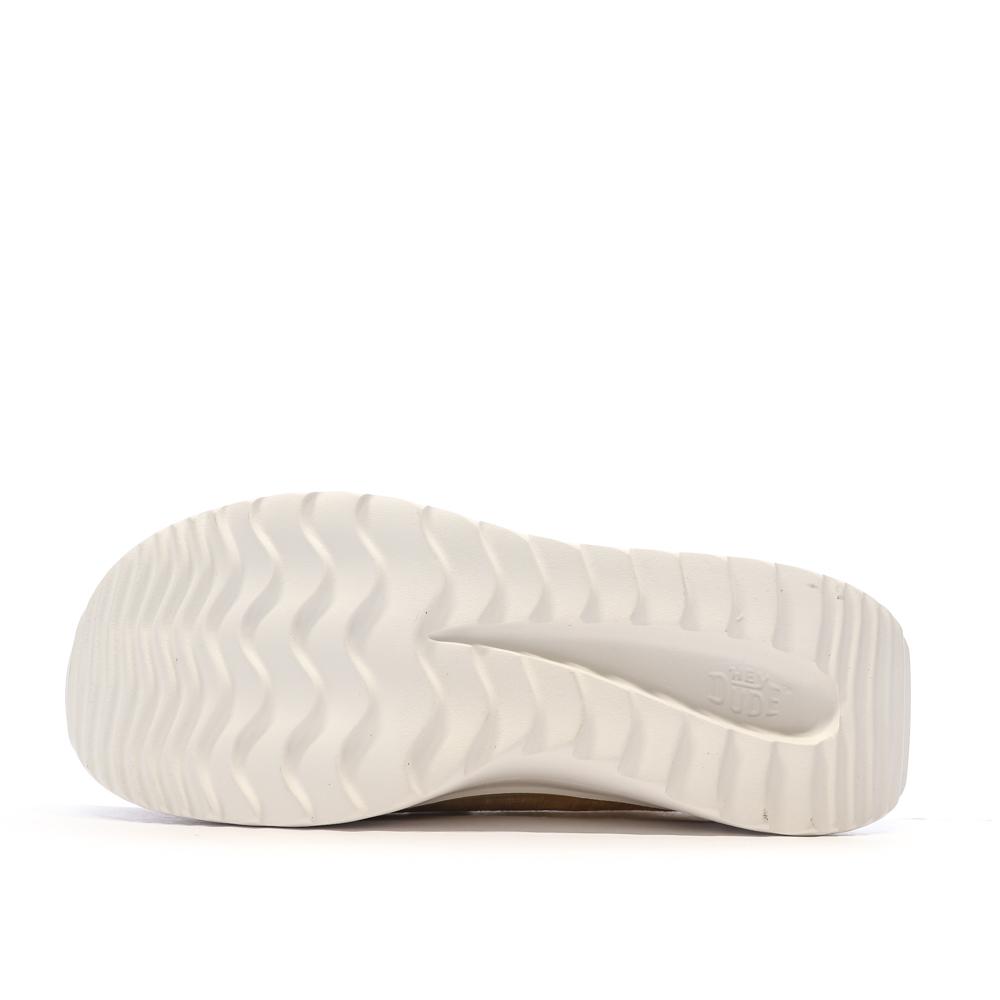 Zapatillas Mujer Hey Dude Wally Sport Mesh Beige/Oro ver 5