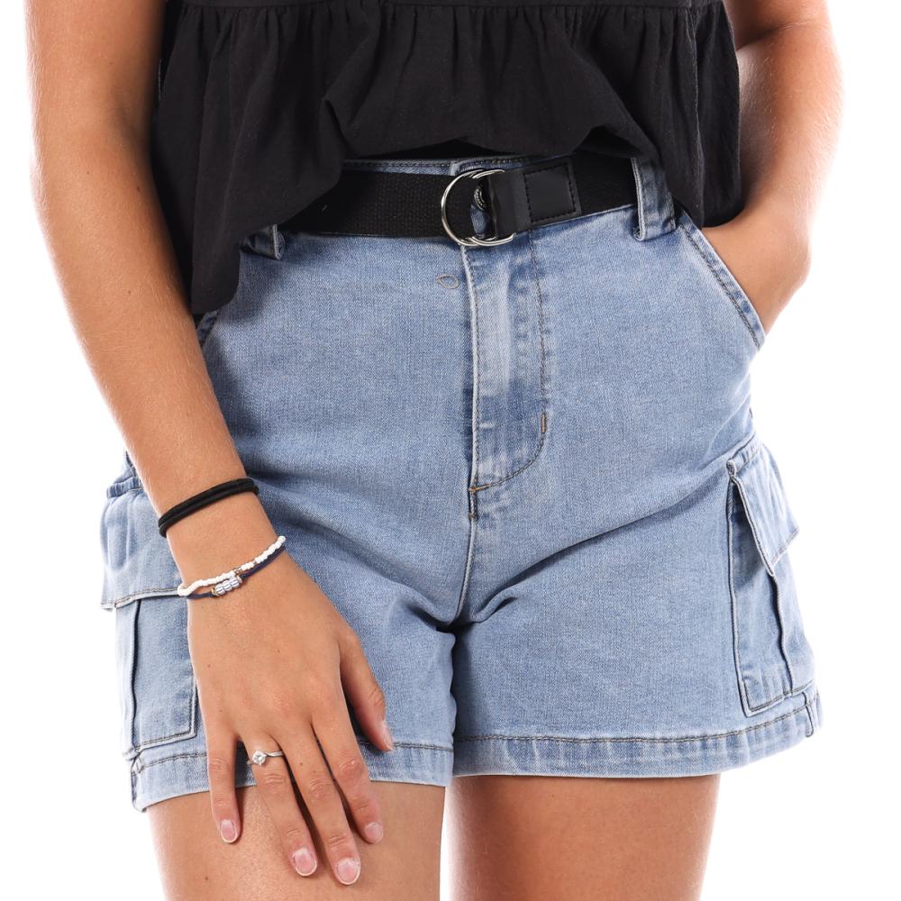 Blaue Shorts Women Monday Premium LW525 günstig