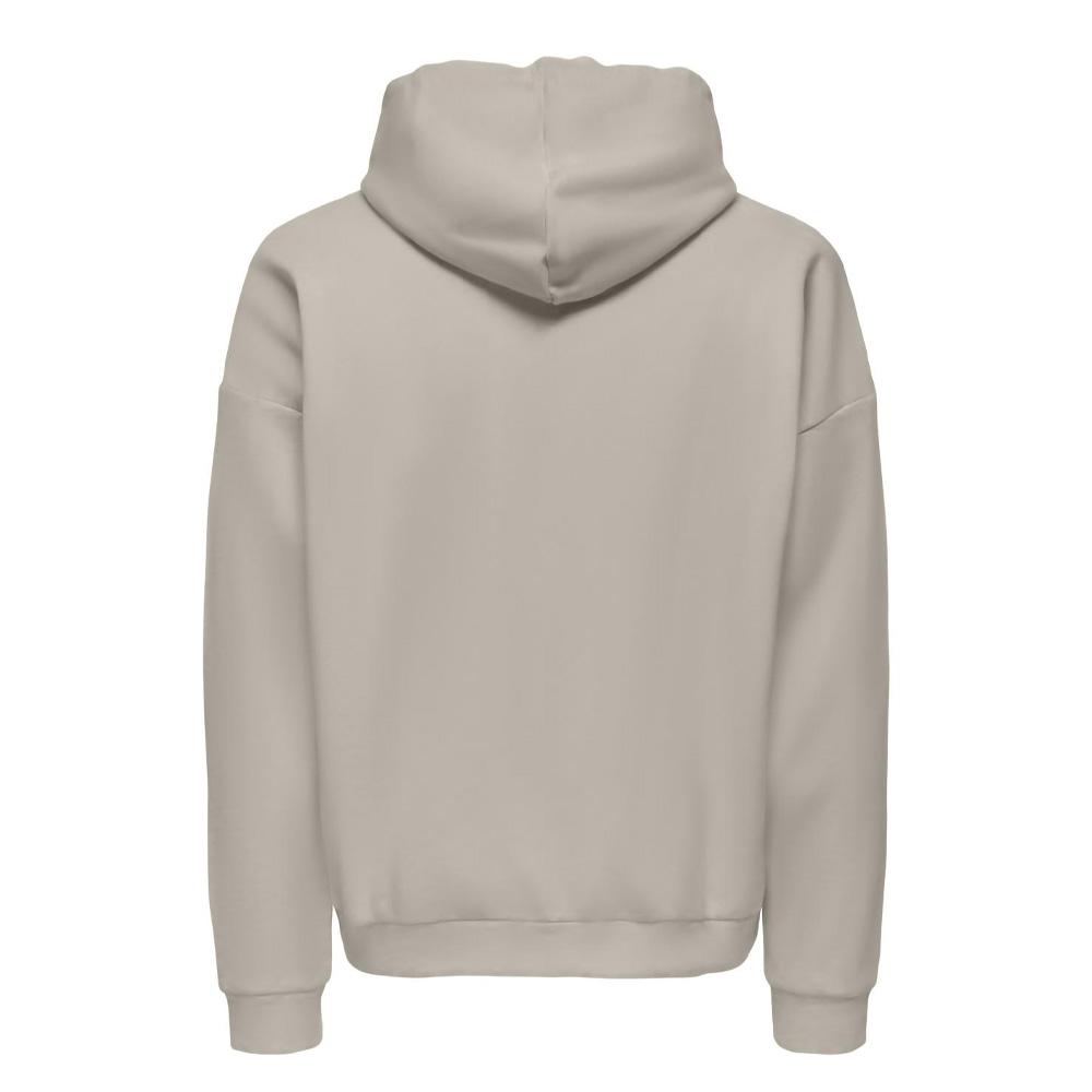 Sudadera con cremallera Only &amp; Sons Chase Beige, Hombre ver 2