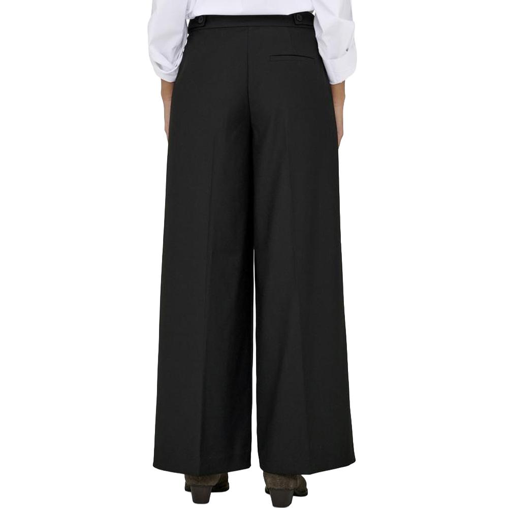 Pantalón holgado negro para mujer JDY Sadie ver 2
