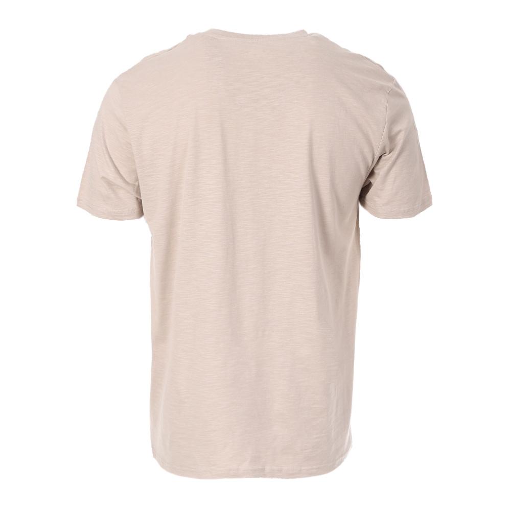 Camiseta hombre beige No Publik Flamme ver 2