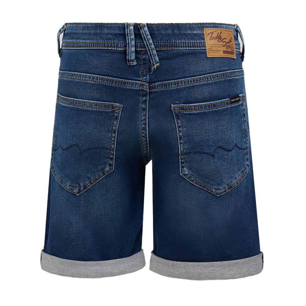 Pantalones cortos azul niño Teddy Smith Scotty 3 ver 2