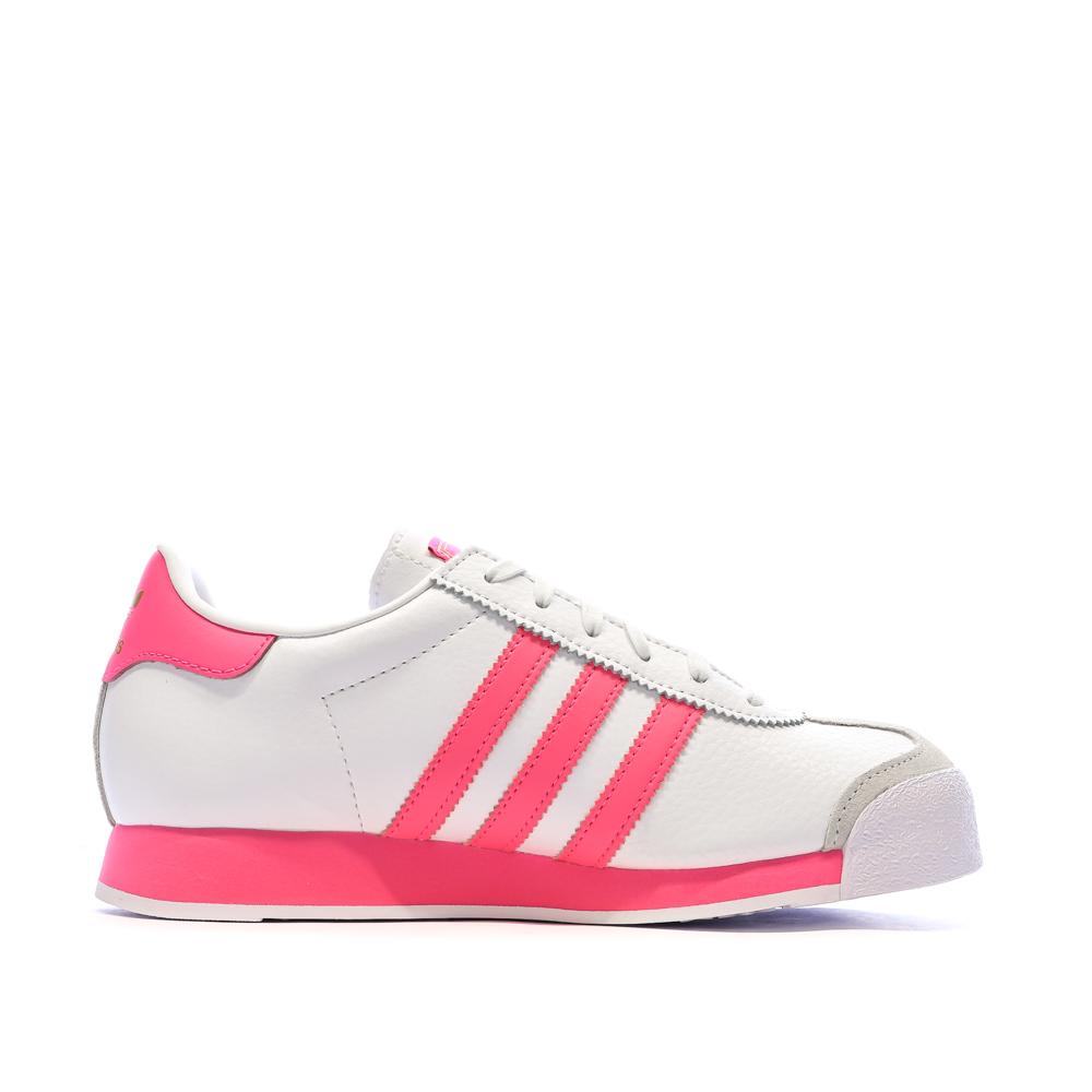 Adidas Samoa Women's Pink/White Sneakers Photo of the Espace des Marques %store% store - view of %key%