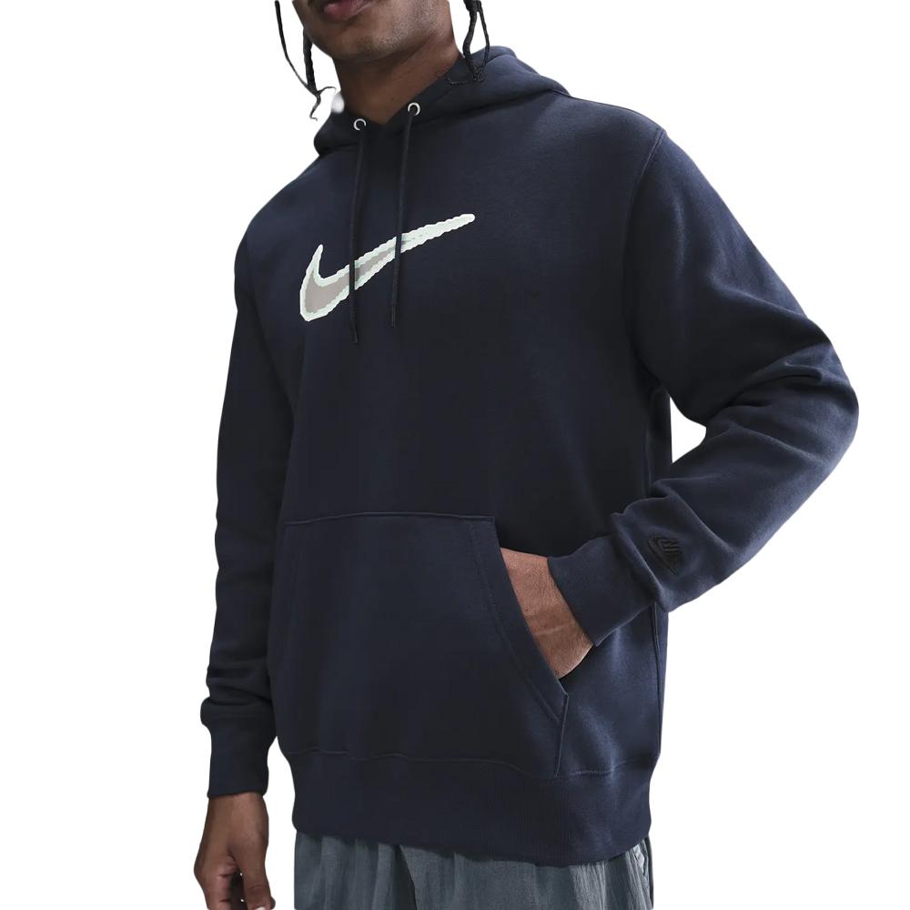 Sweatshirt Marine Männlich Nike Club Varsity günstig