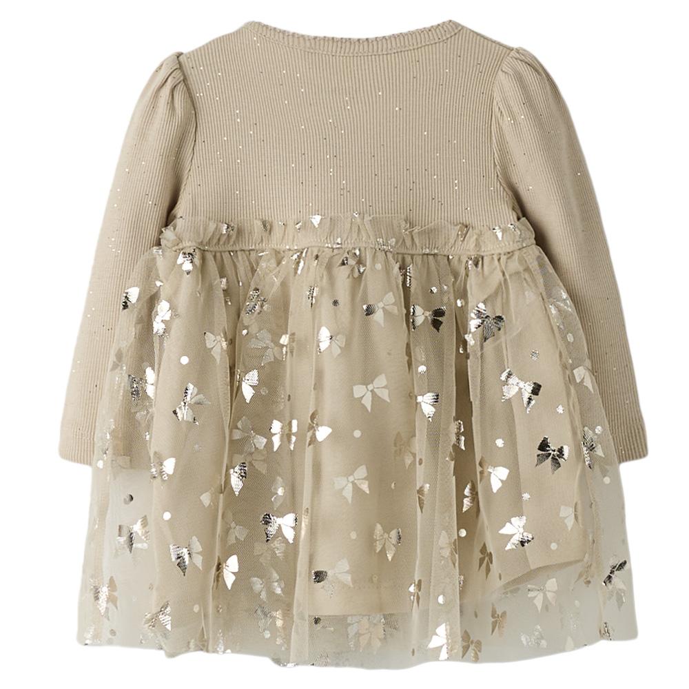 Girl's beige dress Name it Frosally Photo of the Espace des Marques %store% store - view of %key%