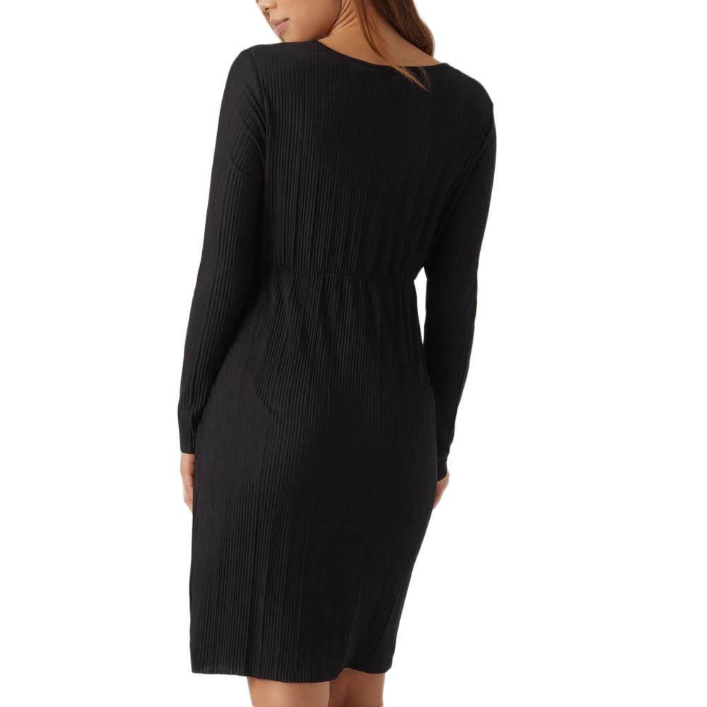 Schwarzes Kleid für Frauen Vero Moda Maternity Cira Ansicht 2