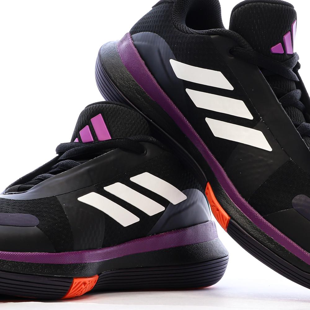 Adidas Bounce Herren Sneakers Schwarz/Violett Ansicht 7