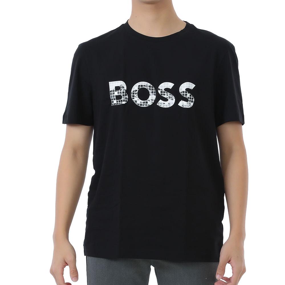 Set of 2 Black/White Hugo Boss Printed Men’s T-shirts Photo of the Espace des Marques %store% store - view of %key%
