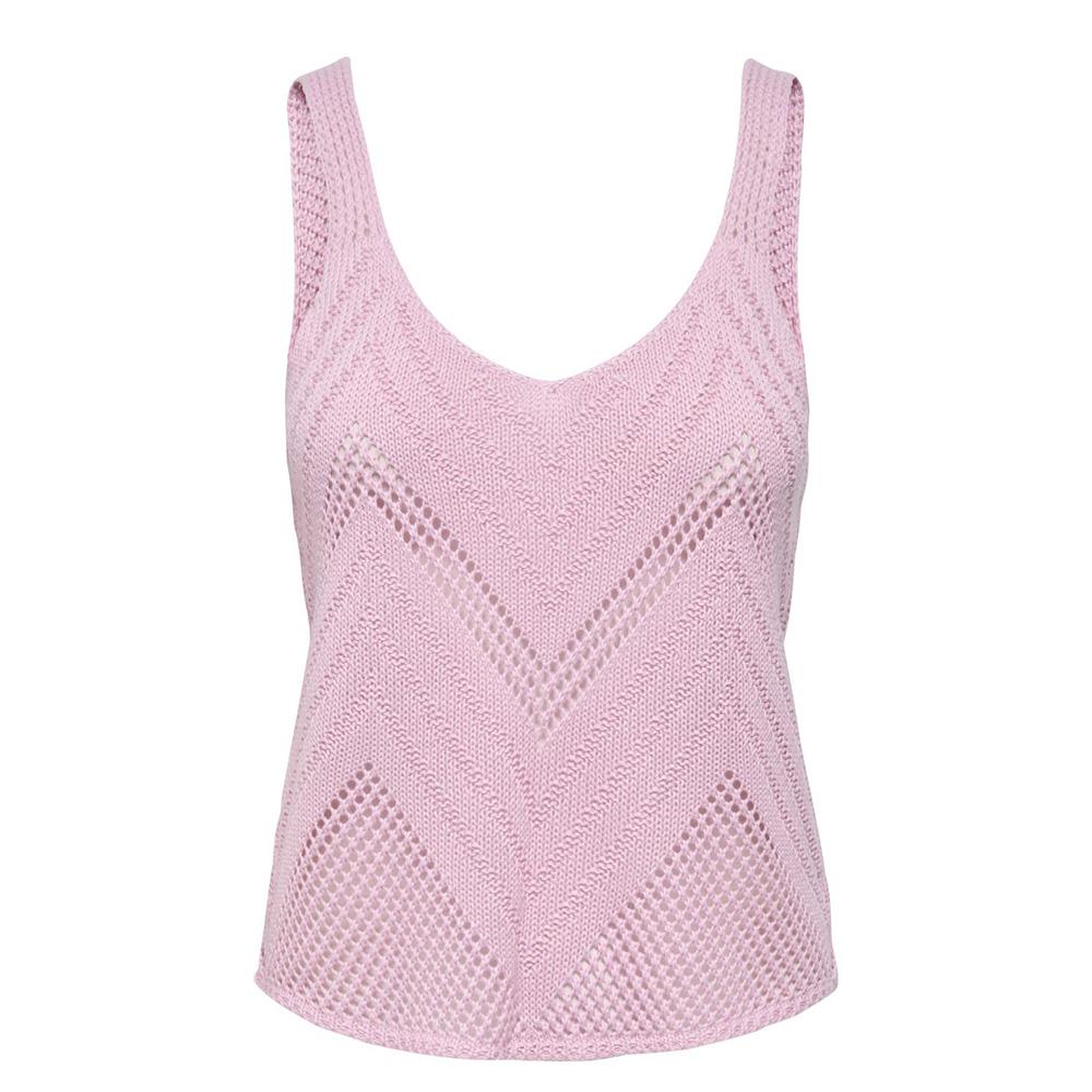 Women's Light Pink Crochet Top Jdy 15226348 affordable