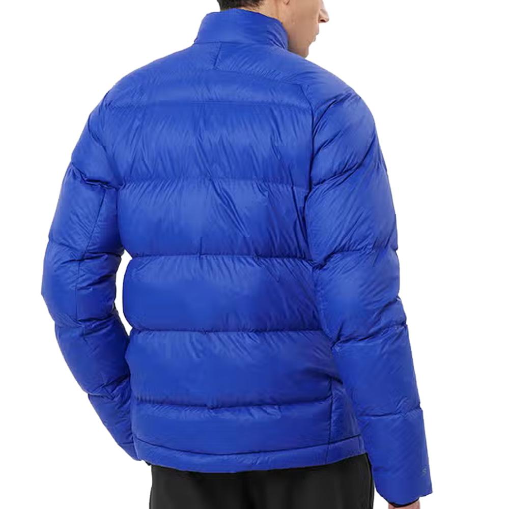 Chaqueta de plumón azul para hombre Salomon Outline Down Jacket ver 2