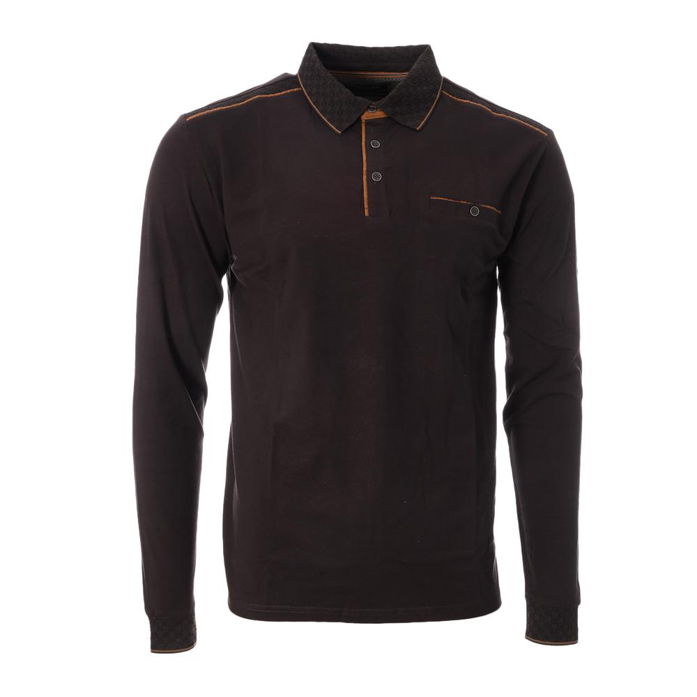 Polo Langarm Grau Mann RMS26 91233 günstig