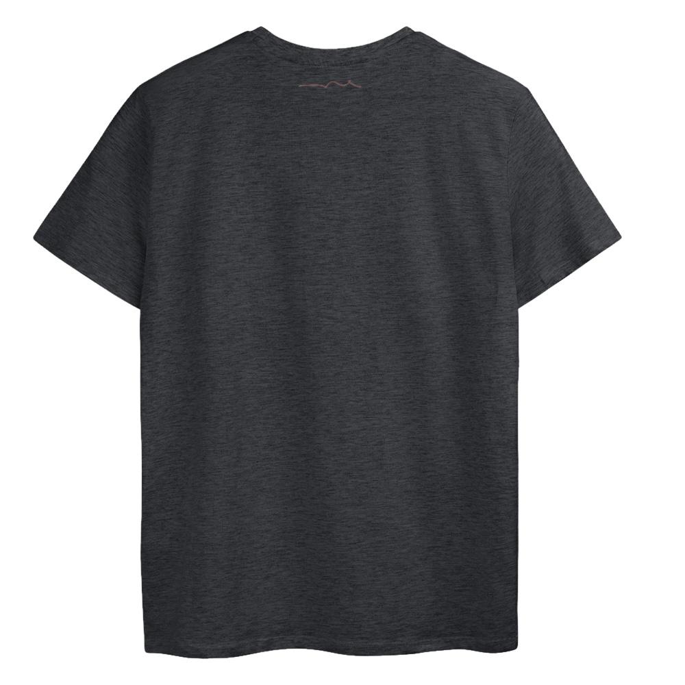 Camiseta negra para hombre Teddy Smith Jim ver 2