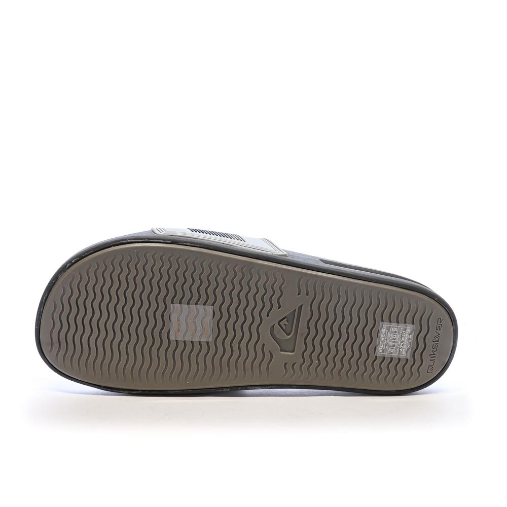 Chanclas de pala grises para hombre Quiksilver Wordmrksld ver 2